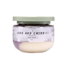 sand and cherries scrub